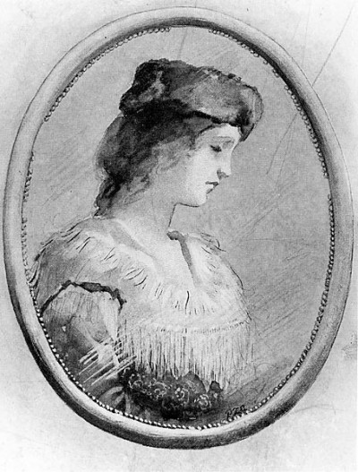 Betty Zane portrait from Zane Grey novel. Credit: West Virginia Division of Culture and History