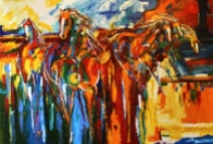 journey_of_a_horse_painting_rio_grande_by_Laurie Justus Pace - amazing painting