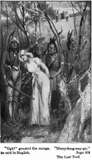 Helen being captured by Indians - By J Watson Davis
