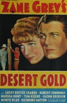 1936 Desert Gold - Movie Poster