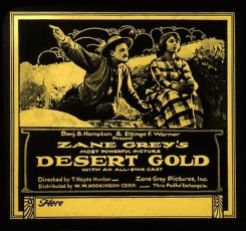 Desert Gold poster